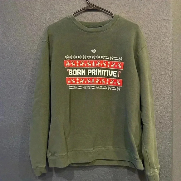 Born Primitive Other - BP christmas crew, Men’s sz M